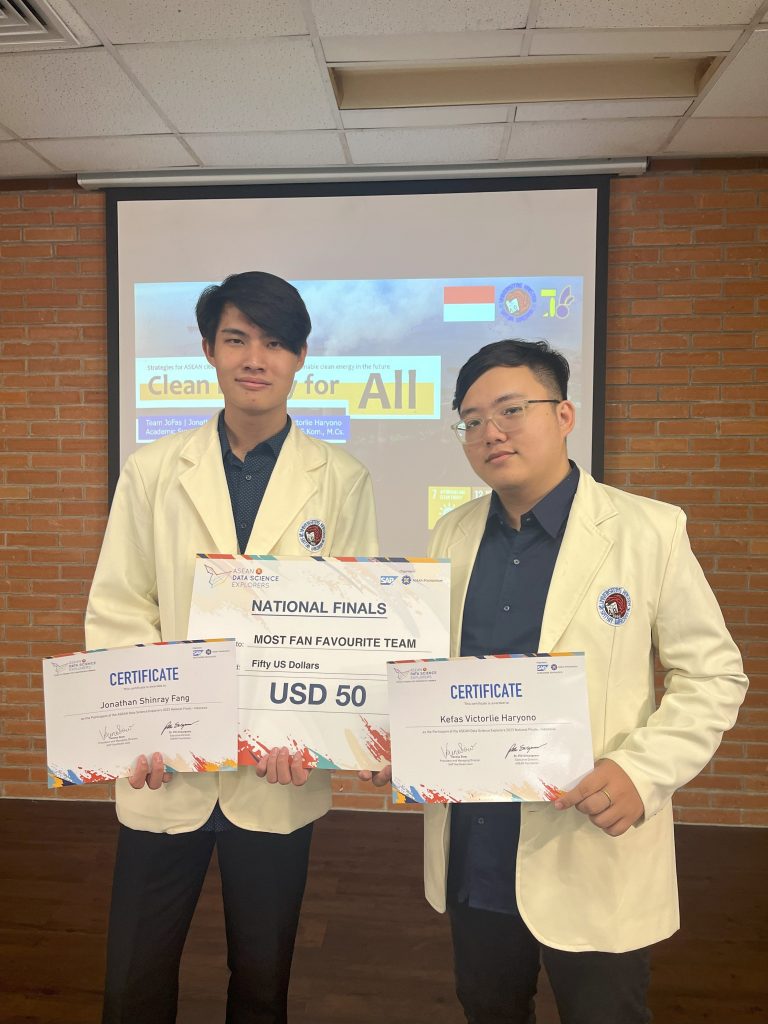 Mahasiswa UKSW Raih Prestasi di Kompetisi ASEAN Data Science Explorers