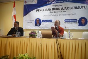 Satya Wacana University Press gelar Workshop Penulisan Buku Ajar