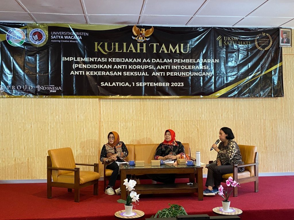 Kuliah Program studi PGSD dan PG-PAUD FKIP UKSW gelar kuliah tamu kolaborasi bersama FKIPK IAKN Palangka Raya.