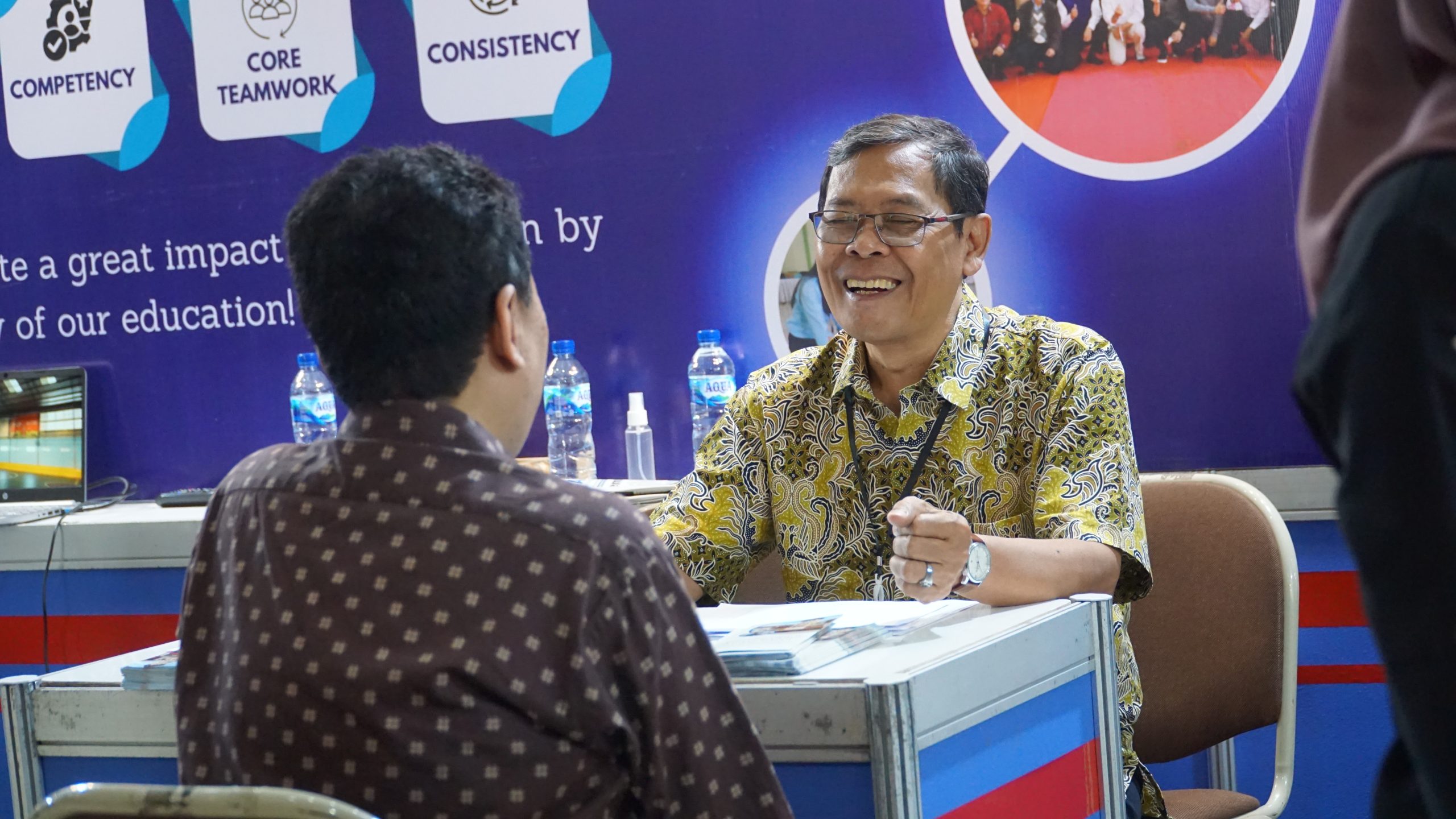 Suasana Job Fair ke-44 UKSW.