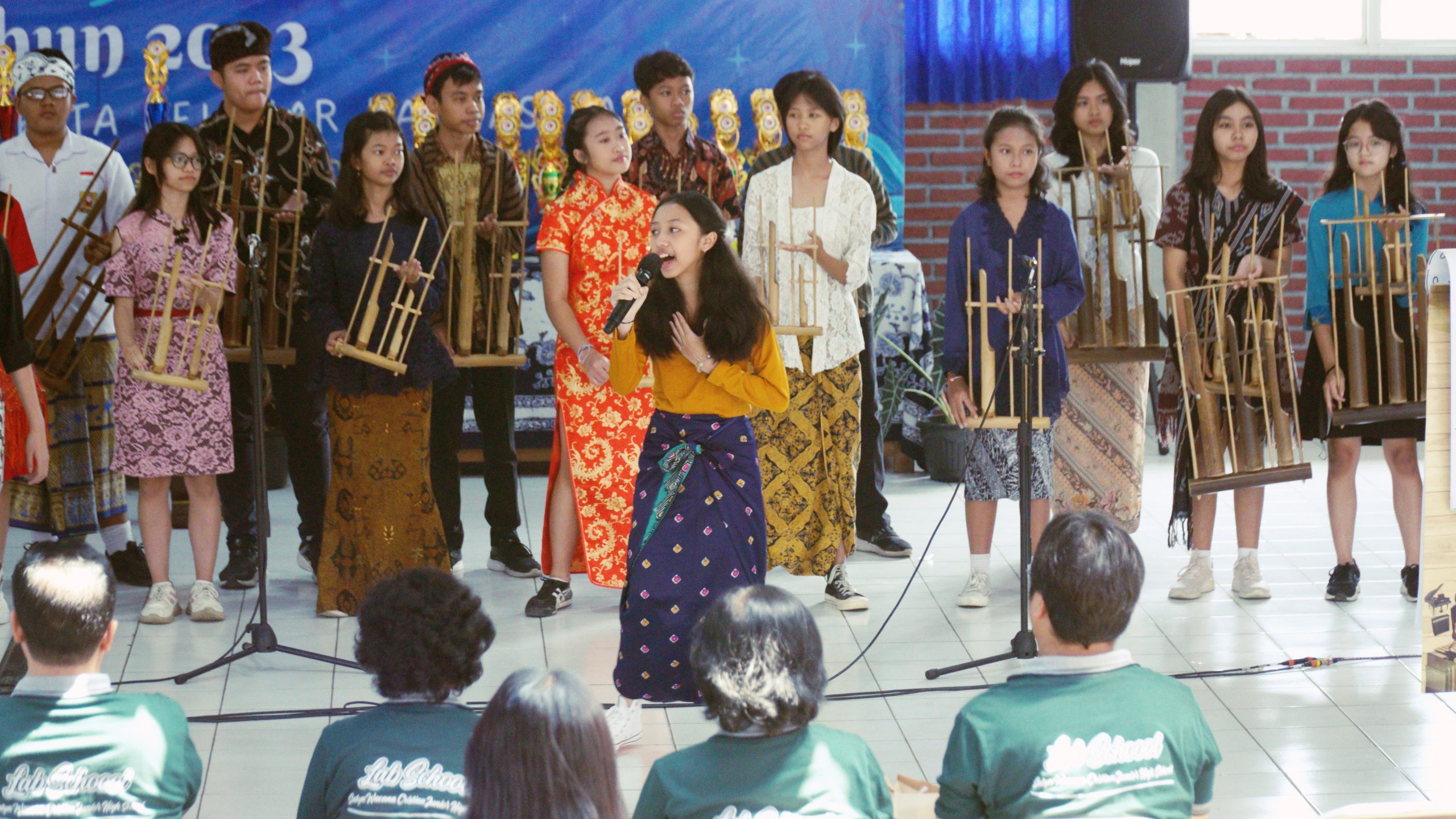 Pembukaan Bulan Bahasa 2023 SMPK Satya Wacana