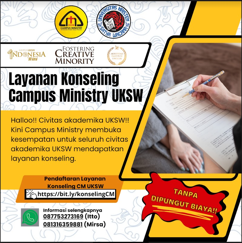 Publikasi Layanan Bimbingan Konseling Campus Ministry UKSW