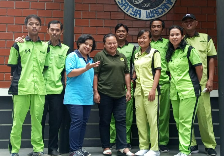 Dokumentasi Pegawai Kebersihan dari Pihak ke 3