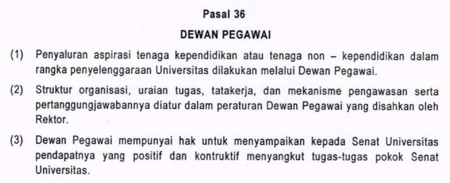 Dokumen pengaturan dewan pegawai