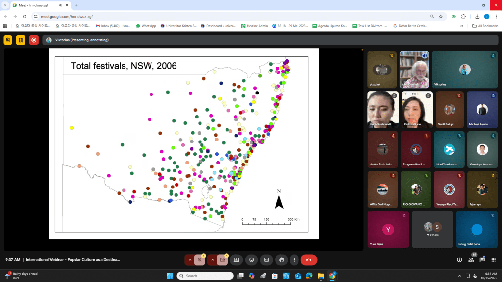 Budaya Populer Magnet Pariwisata Global UKSW