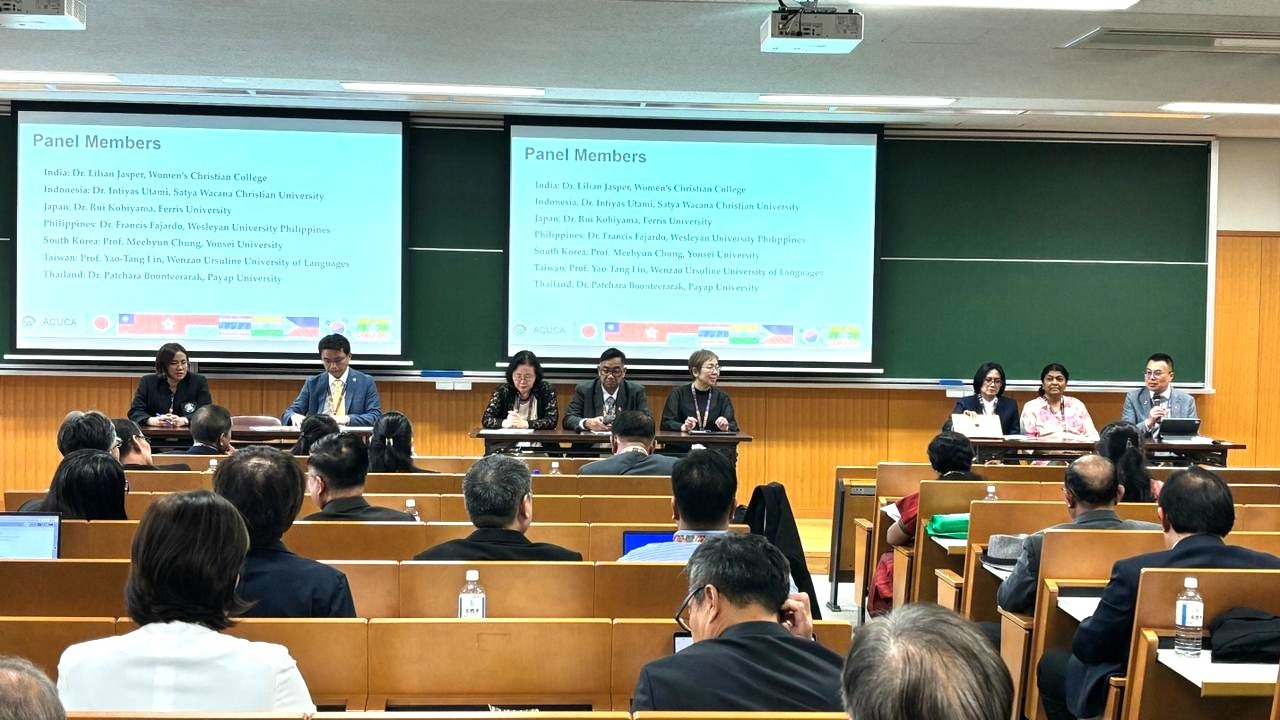 Rektor UKSW di ACUCA 2025 Kyoto
