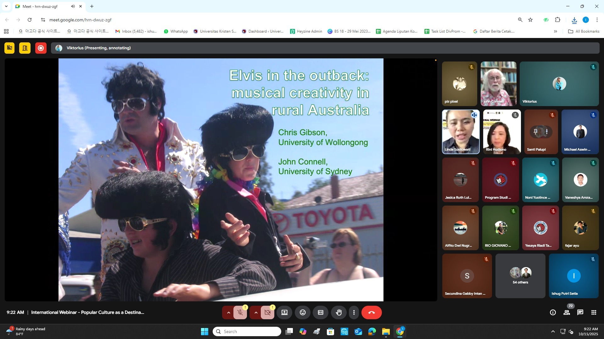 Budaya Populer Magnet Pariwisata Global UKSW