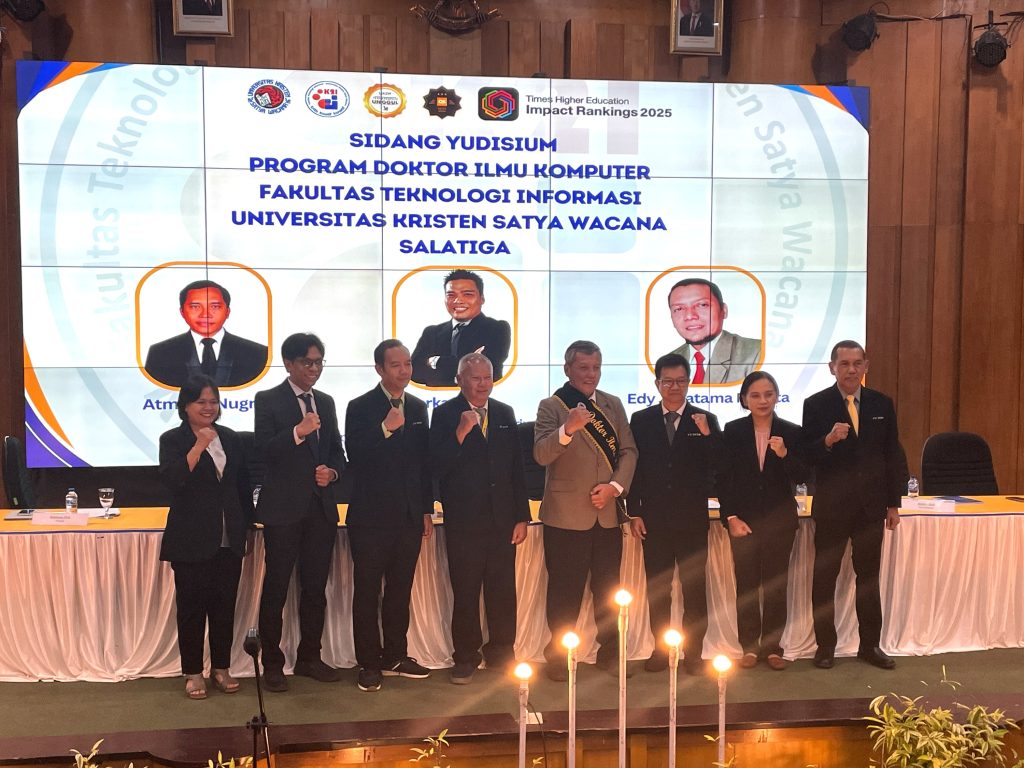 Tiga doktor baru Prodi Ilmu Komputer UKSW hasilkan riset teknologi pendidikan dan kecerdasan buatan