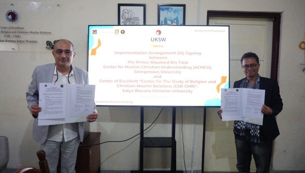 Kerja Sama Fakultas Teologi UKSW Georgetown University