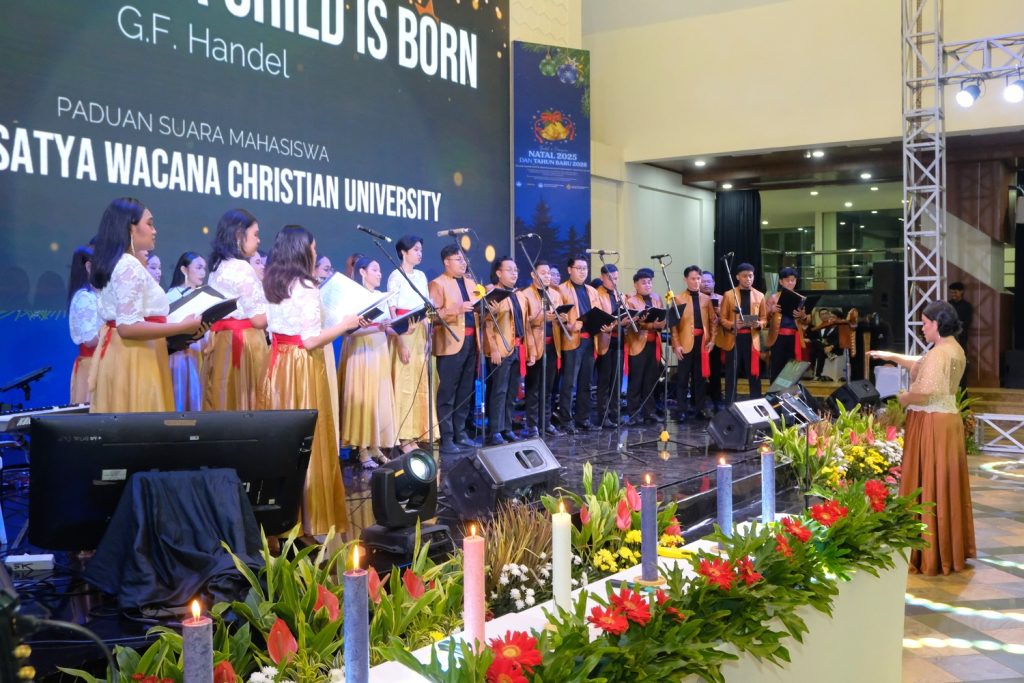 Paduan Suara Mahasiswa UKSW tampil di tiga kementerian