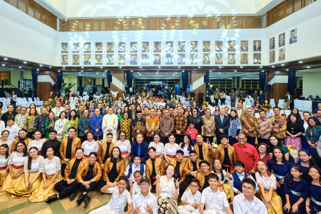 Paduan Suara Mahasiswa UKSW tampil di tiga kementerian