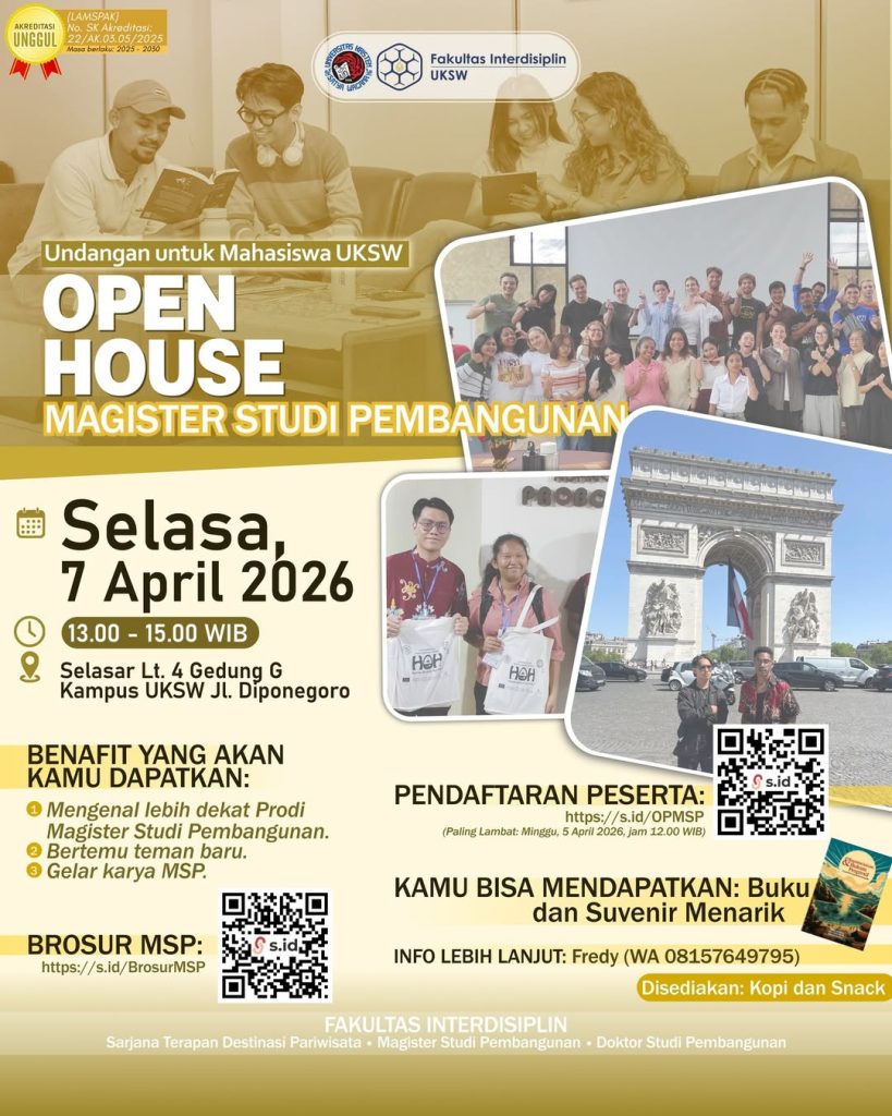 Open House Magister Studi Pembangunan FID UKSW