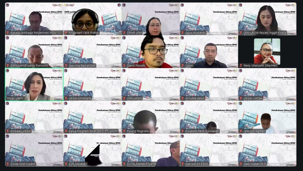 Siklus SPMI UKSW Resmi Dibuka