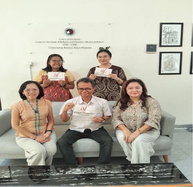 Welcoming Reps of Alliance Française Semarang