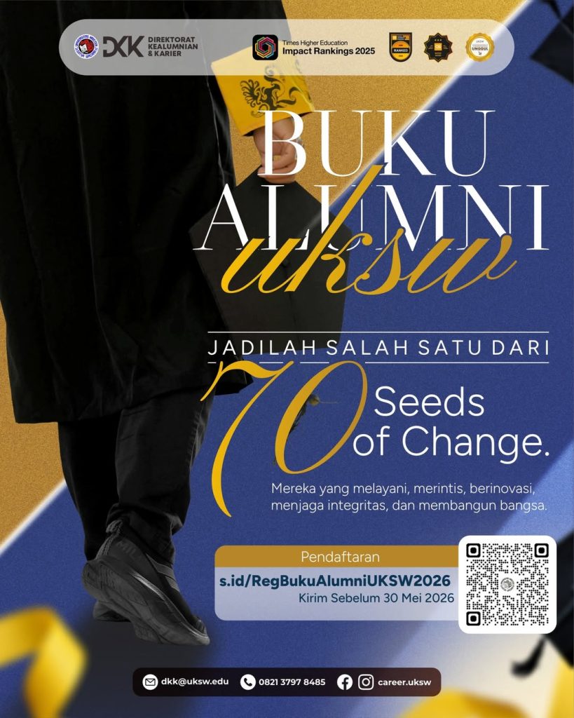 UKSW Himpun Kisah Alumni Berdampak dalam Buku 70 Tahun UKSW