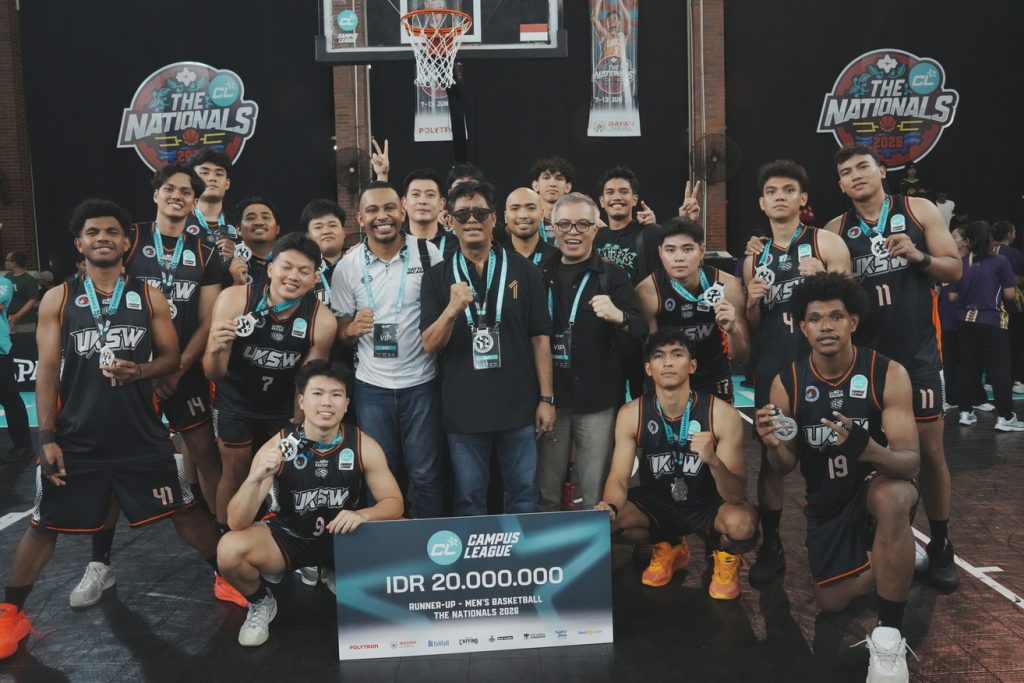 Tim Basket Putra UKSW Runner Up The Nationals 2026
