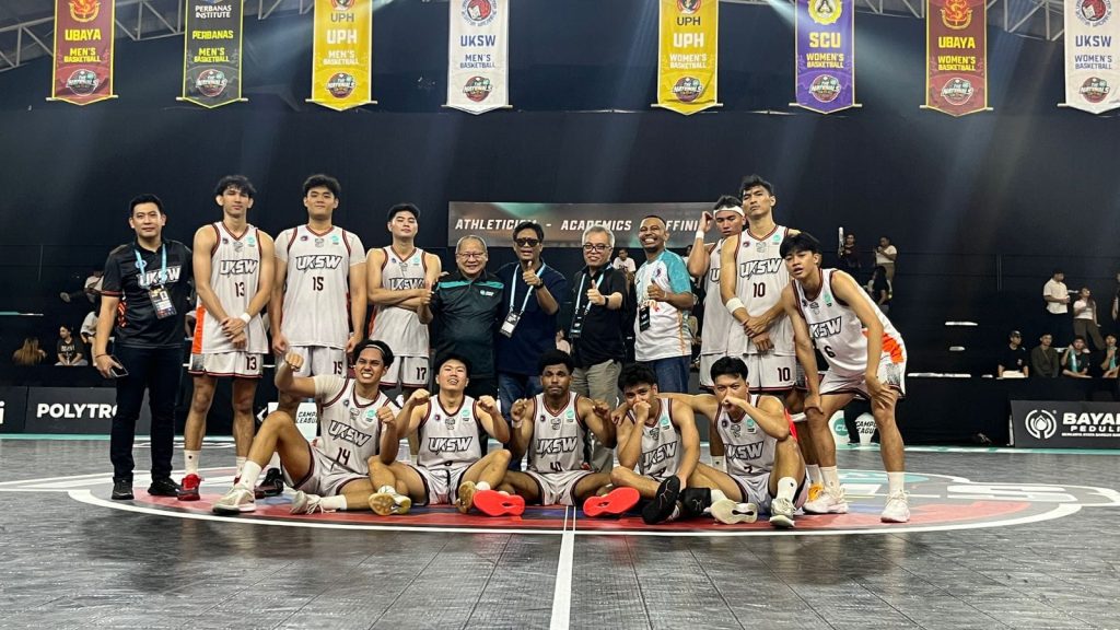 Tim Basket Putra UKSW ke Final The Nationals 2026