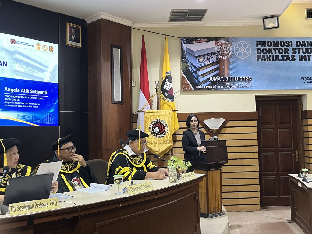 Doktor Baru Studi Pembangunan UKSW Bedah Pendidikan Kearifan Lokal dan Transformasi Digital
