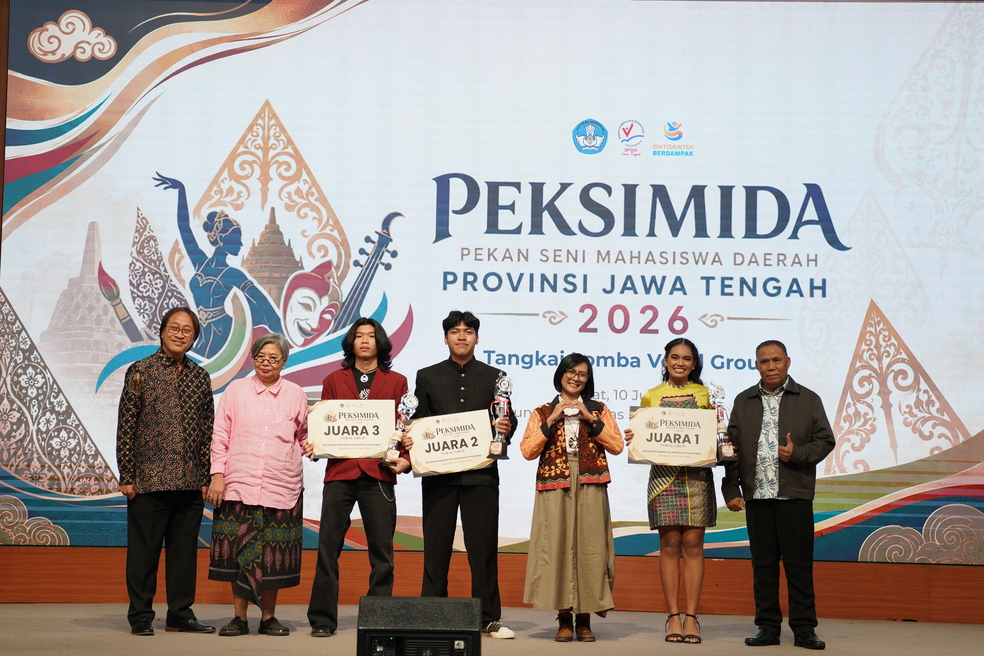 Lentera Kasih UKSW Juara 1 PEKSIMIDA Jateng 2026, Siap Wakili Jawa Tengah di Peksiminas