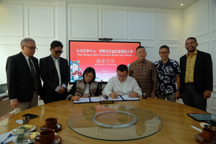 UKSW Bersinergi dengan Sinology Centre Membangun Pusat Bahasa dan Budaya Mandarin