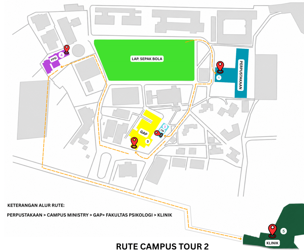 Rute 2 kmpus tour UKSW