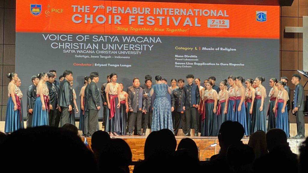 Voice of SWCU Raih Tiga Prestasi di Penabur International Choir Festival 2026