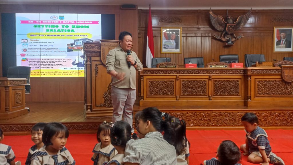Belajar dari Rumah Rakyat, KB TK Kristen I Satya Wacana Tumbuhkan Keberanian Anak
